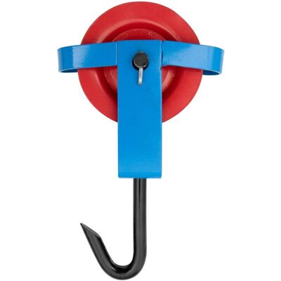 ADGO Krążek Budowlany 140 Mm Zblocze Budowlane Hak ze Stali do Podnoszenia ADGO Krążek Budowlany 140 Mm Zblocze Budowlane Hak ze Stali do Podnoszenia