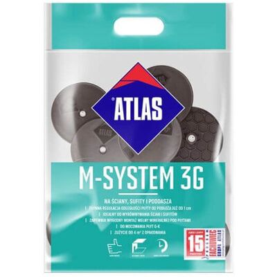 Łączniki Do Mocowania Płyt Gipsowych M-System 3G 6,5x50 Atlas Łączniki Do Mocowania Płyt Gipsowych M-System 3G 6,5x50 Atlas