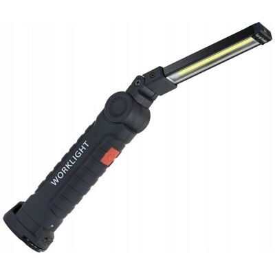 nieznany producent LAMPA LATARKA WARSZTATOWA LED MAGNES HAK 270 stopni na USB MOCNA 5W 1W slim nieznany producent LAMPA LATARKA WARSZTATOWA LED MAGNES HAK 270 stopni na USB MOCNA 5W 1W slim