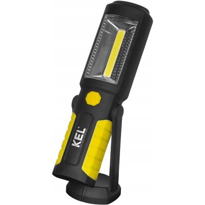 KEL Lampa warsztatowa akumulatorowa LED COB 2W 0,8Ah Li-Ion + hak i magnes bez ładowarki LW-1A KEL Lampa warsztatowa akumulatorowa LED COB 2W 0,8Ah Li-Ion + hak i magnes bez ładowarki LW-1A
