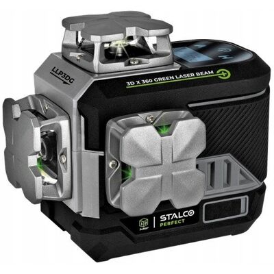 Laser Krzyżowy 3D Llp3Dg Zielony Stalco Perfect S058598010 Laser Krzyżowy 3D Llp3Dg Zielony Stalco Perfect S058598010