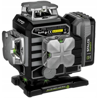 Laser Krzyżowy 4D Llp4Dg Zielony Stalco Perfect S058598012 Laser Krzyżowy 4D Llp4Dg Zielony Stalco Perfect S058598012