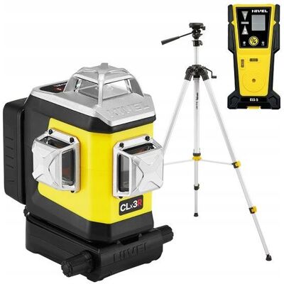Laser Krzyżowy Nivel System Czerwona Wiązka Bluetooth Clx3r +statyw+czujnik Laser Krzyżowy Nivel System Czerwona Wiązka Bluetooth Clx3r +statyw+czujnik