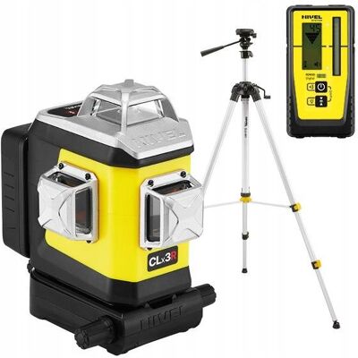 LASER KRZYŻOWY NIVEL SYSTEM CZERWONA WIĄZKA BLUETOOTH CLx3R +STATYW+CZUJNIK LASER KRZYŻOWY NIVEL SYSTEM CZERWONA WIĄZKA BLUETOOTH CLx3R +STATYW+CZUJNIK