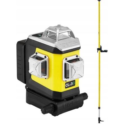 LASER KRZYŻOWY NIVEL SYSTEM ZIELONA WIĄZKA BLUETOOTH CLx3G + TYCZKA LASER KRZYŻOWY NIVEL SYSTEM ZIELONA WIĄZKA BLUETOOTH CLx3G + TYCZKA