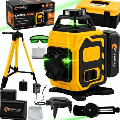 Hikey Polska LASER KRZYŻOWY POZIOMICA LASEROWA 360 4D 16 linii STATYW ZESTAW Hikey Polska LASER KRZYŻOWY POZIOMICA LASEROWA 360 4D 16 linii STATYW ZESTAW