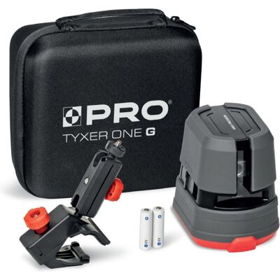 Laser krzyżowy TYXER ONE G zielona wiązka PRO-L1302 Laser krzyżowy TYXER ONE G zielona wiązka PRO-L1302