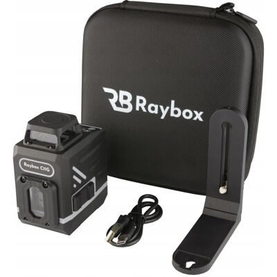 Lamigo Laser liniowy Raybox C11G do wyznaczania poziomów 360 i kątów prostych Lamigo Laser liniowy Raybox C11G do wyznaczania poziomów 360 i kątów prostych
