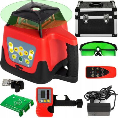 Vevor LASER OBROTOWY 360 ROTACYJNY LASER BUDOWLANY W PEŁNI AUTOMATYCZNY 500 m Vevor LASER OBROTOWY 360 ROTACYJNY LASER BUDOWLANY W PEŁNI AUTOMATYCZNY 500 m