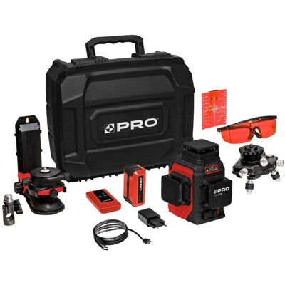 Laser wieloliniowy AQ3DR czerwona wiązka LT-280 zestaw Plus PRO-L1146 Laser wieloliniowy AQ3DR czerwona wiązka LT-280 zestaw Plus PRO-L1146