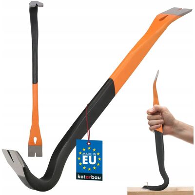 Kotarbau ŁOM KUTY WYCIĄGACZ GWOŹDZI 450MM BUDOWLANY DWUSTRONNY STALOWY ŁAPKA BRESZKA Kotarbau ŁOM KUTY WYCIĄGACZ GWOŹDZI 450MM BUDOWLANY DWUSTRONNY STALOWY ŁAPKA BRESZKA