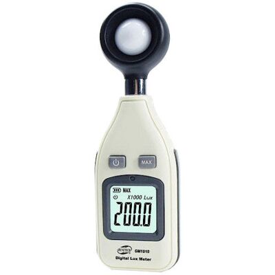 Luxmeter GM1010 firmy Benetech - Miernik natężenia światła Luxmeter GM1010 firmy Benetech - Miernik natężenia światła