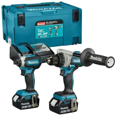 Inny producent MAKITA ZESTAW COMBO 18V DLX2544TJ (DDF492, DTD153) - wiertarko-wkrętarka i zakrętarka udarowa Inny producent MAKITA ZESTAW COMBO 18V DLX2544TJ (DDF492, DTD153) - wiertarko-wkrętarka i zakrętarka udarowa