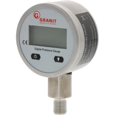 Manometr Cyfrowy 0-250 Bar G 1/4 Ip 65 Granit 50000 Manometr Cyfrowy 0-250 Bar G 1/4 Ip 65 Granit 50000