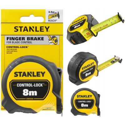 MIARA CONTROL LOCK 8M X 25MM STANLEY MIARA CONTROL LOCK 8M X 25MM STANLEY