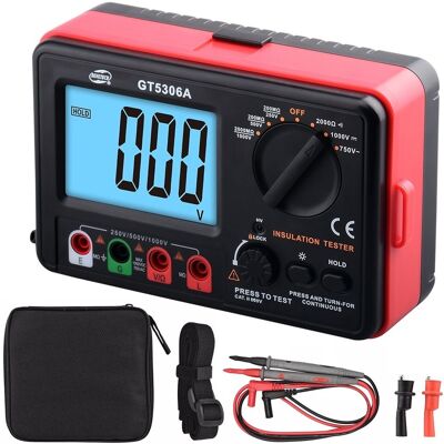 GENERIC - AIS-DC - Przenośny - Tester rezystancji izolacyjnej GENERIC - AIS-DC - Przenośny - Tester rezystancji izolacyjnej