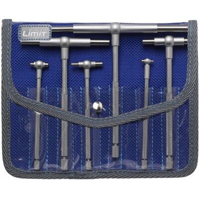 European Tools teleskopowe mierniki - 6 szt., 8-150mm, Stal, Zatrzask, Mikrometr European Tools teleskopowe mierniki - 6 szt., 8-150mm, Stal, Zatrzask, Mikrometr
