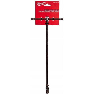 MILWAUKEE KLUCZ NASADOWY Z PRZEGUBEM TYP T 10mm MILWAUKEE KLUCZ NASADOWY Z PRZEGUBEM TYP T 10mm