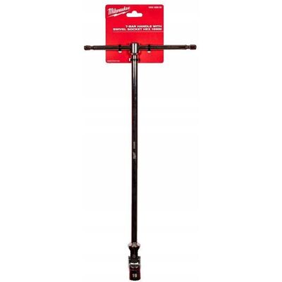 MILWAUKEE KLUCZ NASADOWY Z PRZEGUBEM TYP T 19mm MILWAUKEE KLUCZ NASADOWY Z PRZEGUBEM TYP T 19mm