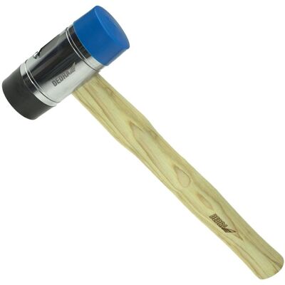 Młotek blacharski PU/Nylon DEDRA 13M303 45mm, hikorowy trzonek Młotek blacharski PU/Nylon DEDRA 13M303 45mm, hikorowy trzonek