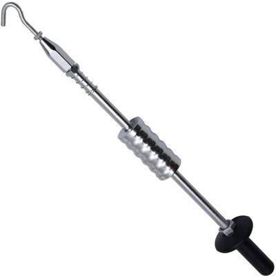 Wahadłowy młot z hakiem 63 cm z stali węglowej - Narzędzie do naprawy wgnieceń vidaXL Wahadłowy młot z hakiem 63 cm z stali węglowej - Narzędzie do naprawy wgnieceń vidaXL