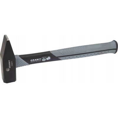 Granit Młotek ślusarski rękojeść fiberlglass 1 kg 360 mm Granit Młotek ślusarski rękojeść fiberlglass 1 kg 360 mm