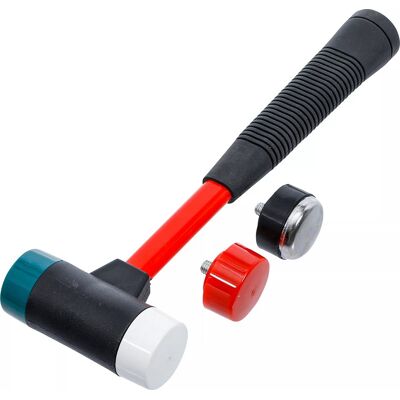 inna (Inny) Młotek z wymiennym obuchem, zestaw z trzema obuchami Ø 38 mm inna (Inny) Młotek z wymiennym obuchem, zestaw z trzema obuchami Ø 38 mm