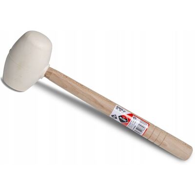 Młotek z gumy Rubi - Okrągłe i płaskie głowy - 250g-750g - Narzędzie do płytek Młotek z gumy Rubi - Okrągłe i płaskie głowy - 250g-750g - Narzędzie do płytek