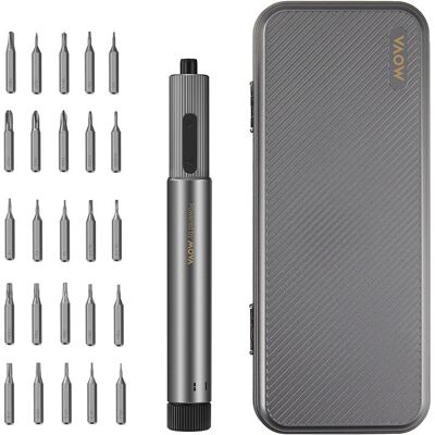 Inny producent MOVA MSD001 — ELEKTRYCZNY WKRĘTAK PRECYZYJNY 25W1 USB-C, 650MAH, BITY S2 Inny producent MOVA MSD001 — ELEKTRYCZNY WKRĘTAK PRECYZYJNY 25W1 USB-C, 650MAH, BITY S2