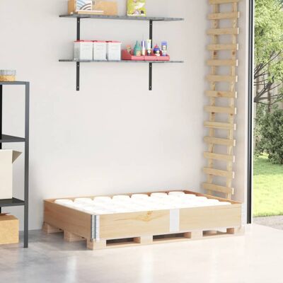 VMP Nadstawka paletowa, 150x100 cm, lite drewno sosnowe VMP Nadstawka paletowa, 150x100 cm, lite drewno sosnowe