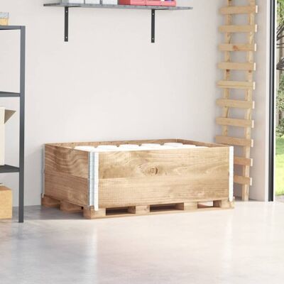 VMP Nadstawki paletowe, 2 szt., 120x80 cm, lite drewno sosnowe VMP Nadstawki paletowe, 2 szt., 120x80 cm, lite drewno sosnowe