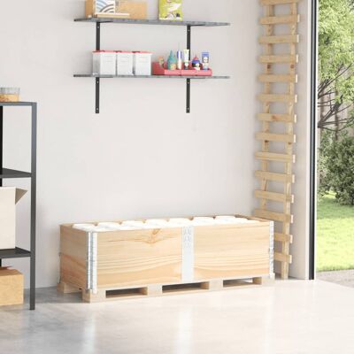 VMP Nadstawki paletowe, 2 szt., 150x50 cm, lite drewno sosnowe VMP Nadstawki paletowe, 2 szt., 150x50 cm, lite drewno sosnowe