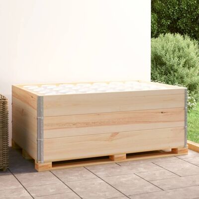 VMP Nadstawki Paletowe, 3 Szt., 100x150 Cm, Lite Drewno Sosnowe VMP Nadstawki Paletowe, 3 Szt., 100x150 Cm, Lite Drewno Sosnowe