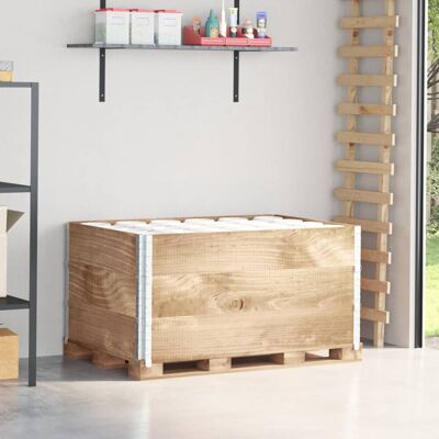 VMP Nadstawki paletowe, 3 szt., 120x80 cm, drewno sosnowe VMP Nadstawki paletowe, 3 szt., 120x80 cm, drewno sosnowe
