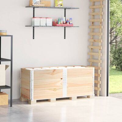 VMP Nadstawki paletowe, 3 szt., 150x50 cm, drewno sosnowe VMP Nadstawki paletowe, 3 szt., 150x50 cm, drewno sosnowe