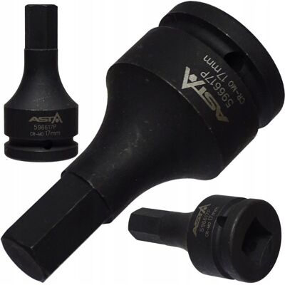 inna (Inny) NASADKA UDAROWA 3/4″ Imbus HEX 14 MM Asta inna (Inny) NASADKA UDAROWA 3/4″ Imbus HEX 14 MM Asta