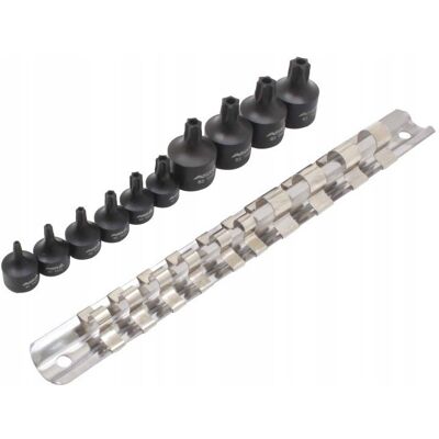 ASTA NASADKI UDAROWE NISKIE-TORX 1/4'-3/8' Z OTWOREM ASTA NASADKI UDAROWE NISKIE-TORX 1/4'-3/8' Z OTWOREM
