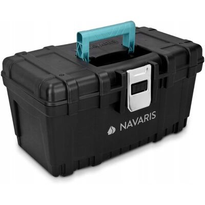 Inny producent NAVARIS Skrzynka Narzędziowa 16' Pusta 40,6x23,8x22cm 19L Stalowe Zapięcie Inny producent NAVARIS Skrzynka Narzędziowa 16' Pusta 40,6x23,8x22cm 19L Stalowe Zapięcie