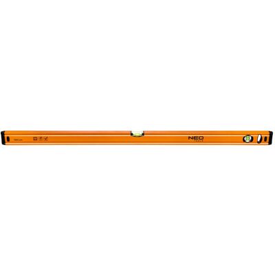 GTX Poland NEO TOOLS, Poziomnica aluminiowa 100 cm, 2 libelle, 71-064 GTX Poland NEO TOOLS, Poziomnica aluminiowa 100 cm, 2 libelle, 71-064