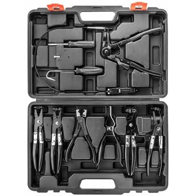 GTX Poland NEO TOOLS, Szczypce do opasek zaciskowych, zestaw 9 szt., 11-228 GTX Poland NEO TOOLS, Szczypce do opasek zaciskowych, zestaw 9 szt., 11-228