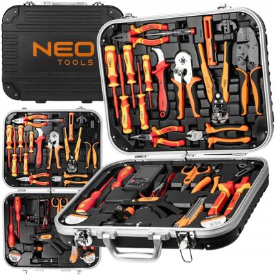 GTX Poland NEO TOOLS, Walizka elektryka 25 el., 01-314 GTX Poland NEO TOOLS, Walizka elektryka 25 el., 01-314