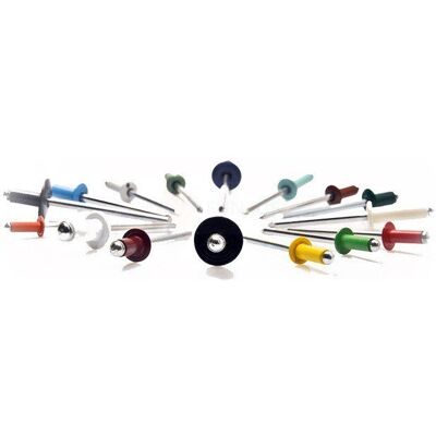 NITGOZ NIT ZRYWALNY ALUMINIOWO-STALOWY 4.0*10MM RAL 8003 NITGOZ NIT ZRYWALNY ALUMINIOWO-STALOWY 4.0*10MM RAL 8003