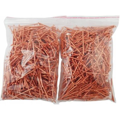 Daro Narzędzia NITY miedziowane 2,5mm 1000szt do SPOTTERA do naprawy karoserii samochodu Daro Narzędzia NITY miedziowane 2,5mm 1000szt do SPOTTERA do naprawy karoserii samochodu