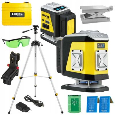 NIVEL SYSTEM NIVELSYSTEM CL1B LASER KRZYŻOWY NIEBIESKI POZIOMY 30M STATYW NIVEL SYSTEM NIVELSYSTEM CL1B LASER KRZYŻOWY NIEBIESKI POZIOMY 30M STATYW