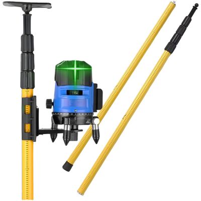 MINEXO NIWELATOR DRĄŻEK Teleskopowy Aluminiowy uchwyt na laser regulacja 114-280cm MINEXO NIWELATOR DRĄŻEK Teleskopowy Aluminiowy uchwyt na laser regulacja 114-280cm