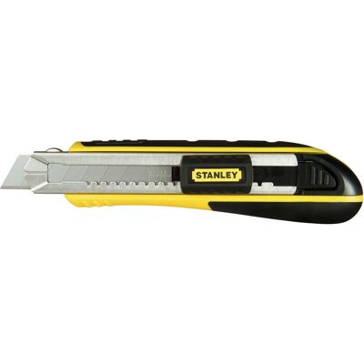 NÓŻ NOŻYK TAPICERSKI Z OSTRZEM ŁAMANYM 18MM FATMAX STANLEY NÓŻ NOŻYK TAPICERSKI Z OSTRZEM ŁAMANYM 18MM FATMAX STANLEY