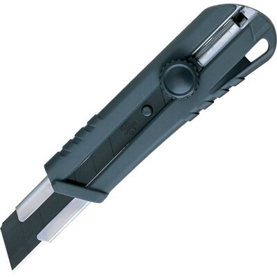 Nóż Segmentowy 25Mm Kds Job Boss Soft Grip Gray (1X Czarne Ostrze) Nóż Segmentowy 25Mm Kds Job Boss Soft Grip Gray (1X Czarne Ostrze)