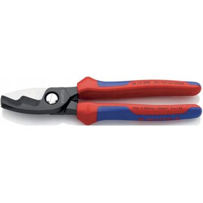 Inny producent Nożyce do kabli z podwójnym ostrzem czernione 200mm 95 12 200 Inny producent Nożyce do kabli z podwójnym ostrzem czernione 200mm 95 12 200