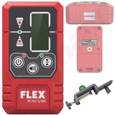 Odbiornik Detektor Promieni Lasera Flex Rc-Alc 3/360 5-70m Odbiornik Detektor Promieni Lasera Flex Rc-Alc 3/360 5-70m