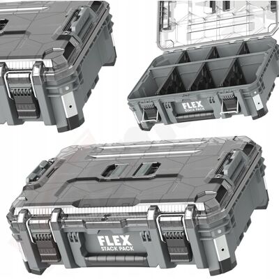 ORGANIZER GŁĘBOKI STACK PACK FLEX TKL SP DO 500x333x140mm ORGANIZER GŁĘBOKI STACK PACK FLEX TKL SP DO 500x333x140mm